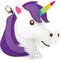 DIY Sew Cute Unicorn Kids Beginner Felt Backpack Clip Sewing Kit